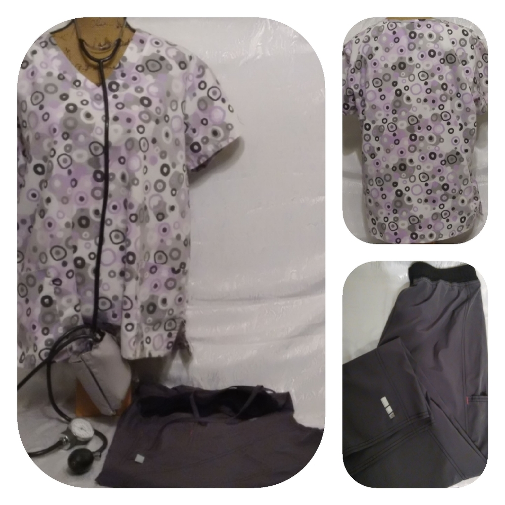 Zikit Top L & Scrubstar Bottom M Set